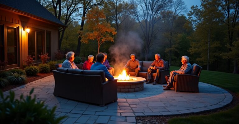 benefits of adding a backyard fire pit