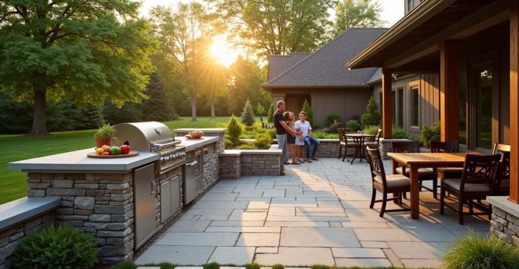 outdoor kitchen planning