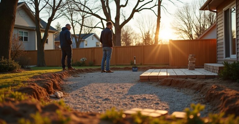 how to design outdoor seating area