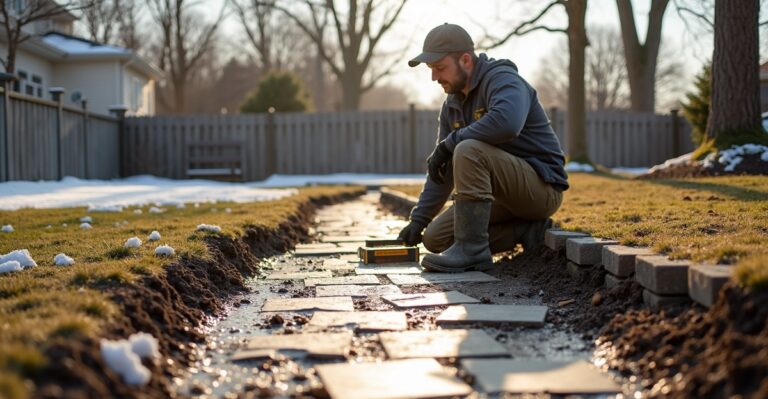 how to prepare yard for spring landscaping