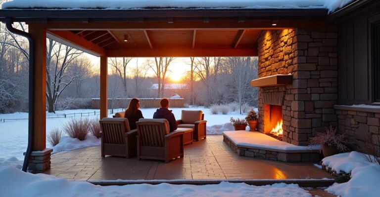 outdoor living space ideas year round