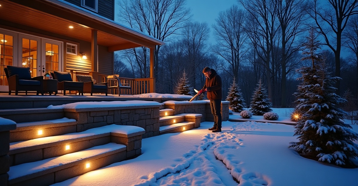 backyard lighting ideas minnesota