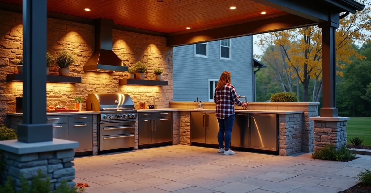 outdoor kitchen appliances list