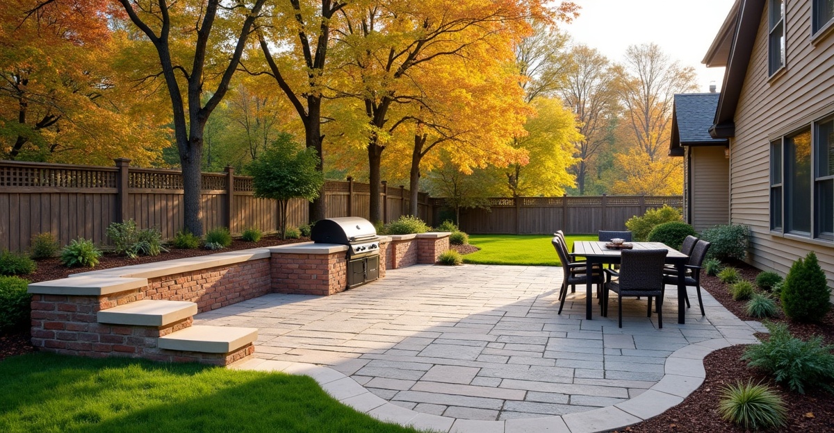 backyard patio paver ideas
