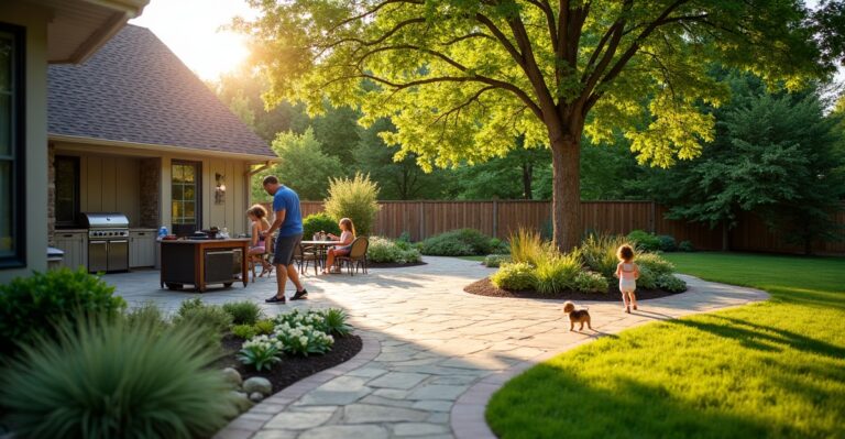 family friendly outdoor space