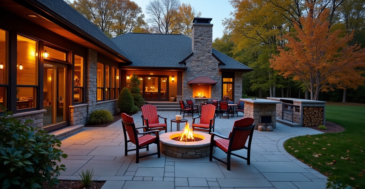 fire pit vs outdoor fireplace