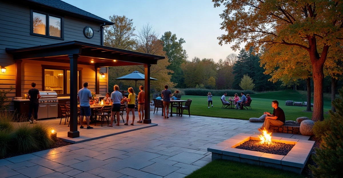 outdoor gathering space